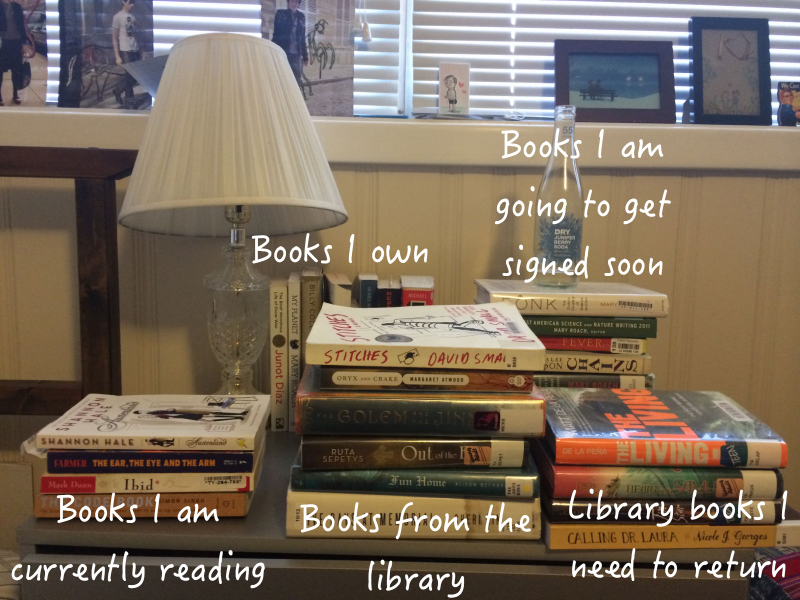 Illustration for article titled My Stack of Books